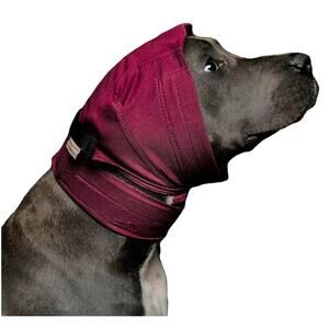 No Flap Ear Wrap Red Pinpoint Mesh Medium NWT